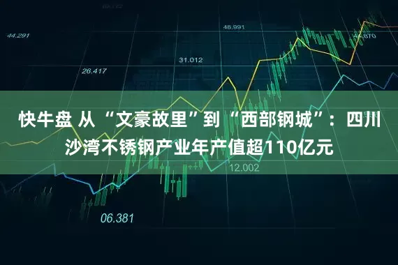 快牛盘 从 “文豪故里”到 “西部钢城”：四川沙湾不锈钢产业年产值超110亿元