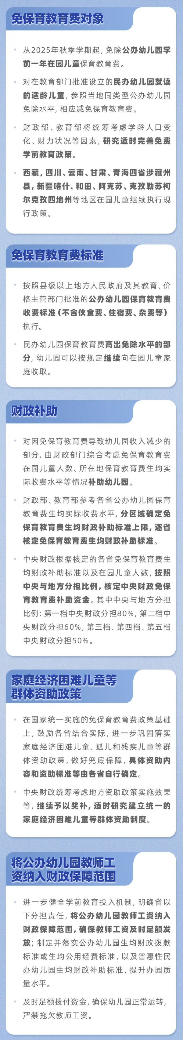 千层金配资 免费学前教育来了！谁受益？多少钱？